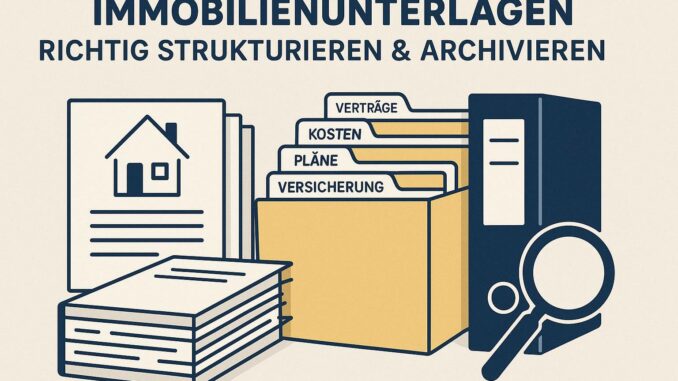 Immobilienunterlagen richtig strukturieren